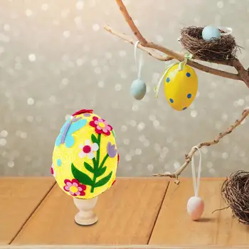 El yapımı DIY Paskalya yumurtaları parti iyilik köpük yumurta sanat tatil hediye için