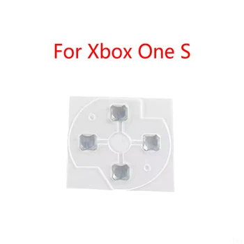 2 Adet / grup Xbox One Serisi İçin S X Denetleyici D-Pad Düğmesi Metal Kubbe İletken şerit etiket