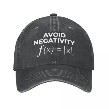 Olumsuzluktan kaçının Komik Calculus beyzbol şapkası Vintage Sıkıntılı Denim matematik öğretmeni Snapback Kap Erkekler Kadınlar Açık Koşu Şapkaları