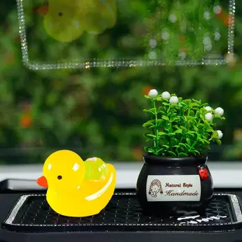 Minyatür Saksı Bitkileri Yaratıcı Aydınlık Saksı Dekor DIY Süsler Masaüstü Pencere Araba Dashboard Kitaplık Ve Herhangi Bir