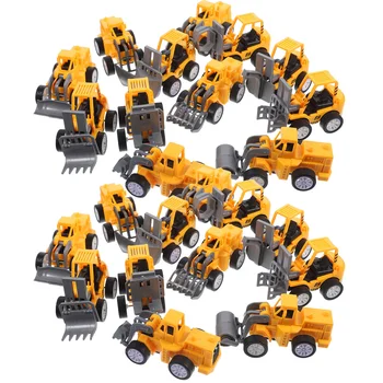 İş makinesi Model inşaat oyuncakları Simülasyon Kamyon geri Çekme Araçları İtme Küçük Arabalar