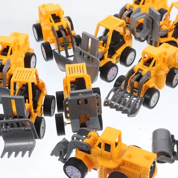 İş makinesi Model inşaat oyuncakları Simülasyon Kamyon geri Çekme Araçları İtme Küçük Arabalar