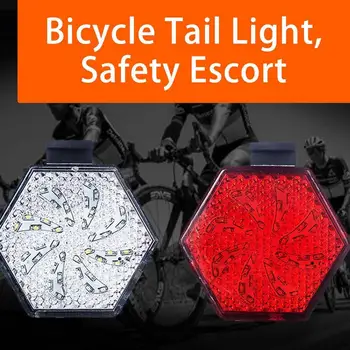 Bisiklet Arka Uyarı ışığı Gece Sürme Uyarı Kuyruk İşık Süper Uzun Bekleme LED Bisiklet ışık çocuk Bisikleti İçin Yetişkin bisiklet koltuğu