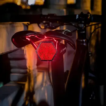 Bisiklet Arka Uyarı ışığı Gece Sürme Uyarı Kuyruk İşık Süper Uzun Bekleme LED Bisiklet ışık çocuk Bisikleti İçin Yetişkin bisiklet koltuğu