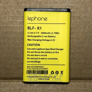 Lephone / BLF-K1 cep telefonu kartı 1000mAh cep telefonu pil