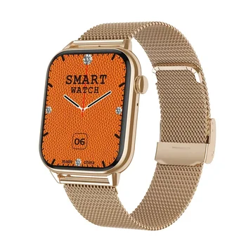 Akıllı saat HD11 Bluetooth Çağrı 1.9 inç Büyük Ekran NFC AI Ses Kalp Hızı İzleme Erkekler Kadınlar Moda Spor Smartwatch