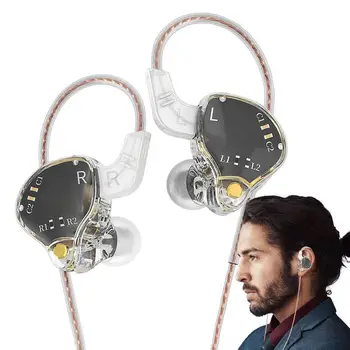 Kablolu Kulaklık Kablolu Monitör Kulak içi kulaklıklar Kulakiçi Taşınabilir Gürültü İzole Kulaklık Kulak İçi Kablolu Kulaklık Akıllı Telefon İçin