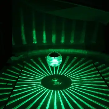 Yüzen Sualtı top lamba Güneş Enerjili Renk Değiştiren Yüzme Havuzu Partisi Gece Lambası Yard Gölet Bahçe Lambası