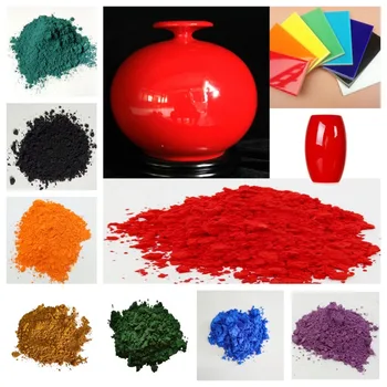 325 Mesh Seramik Pigment 500g Yüksek Sıcaklık 1000°C-1280°C Seramik Sır Özel Renklendirici Toz Çömlek Malzemeleri