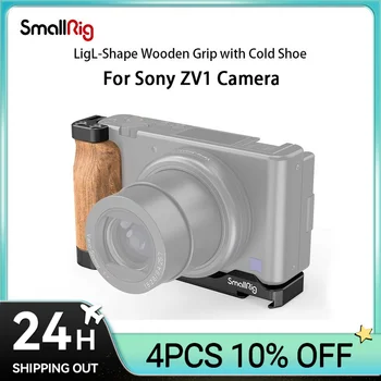 SmallRig için ZV1 Kamera Vlog Kulesi L Şeklinde Ahşap Kavrama için Soğuk Ayakkabı ile Sony ZV1 Kamera Vlog Aksesuarları 2936