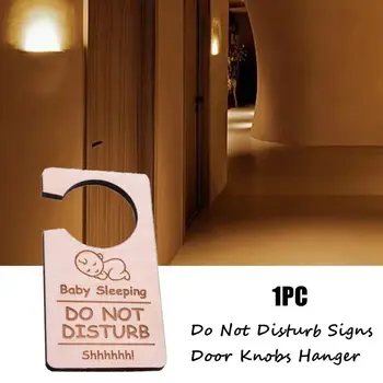Ahşap Kapı İşareti Dayanıklı Lütfen Rahatsız Etmeyin Hatırlatma İşaretleri Kapı Askısı Asılı Ev Dekorasyon Otel Bülten Tahtası Otel