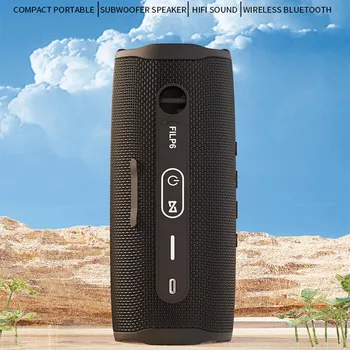 Flip6 Su Geçirmez kablosuz Bluetooth Hoparlör, Açık Sürme Kart Ses, MP3 Müzik Çalar, Destek AUX Ses Girişi, USB Oynatma