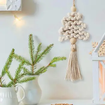 Güzel Kapalı Süs Noel Ağacı Kolye Halat ile Noel Dekorasyon Ev Dekor Asılı Noel Kolye Ev için