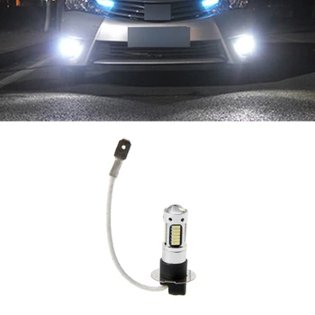 Mini Canbus LED araba Xenon Far H3 30W 4014 30SMD 6000K lamba sis farları 12V