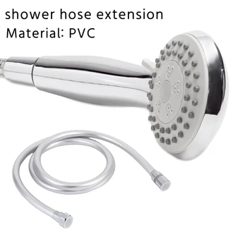 PVC Yüksek Basınçlı Kalınlaşma Anti-Sarma Pürüzsüz Duş Hortumu Banyo El Duş Başlığı Esnek Duş Hortumu