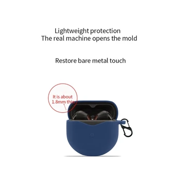 Uygun SoundPEATS Air4 Kulaklık Kapağı Darbeye Dayanıklı Anti-scratch Koruyucu Kılıf Yıkanabilir Konut Toz Geçirmez H8WD