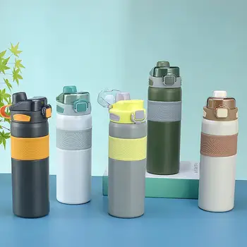 Yalıtımlı Fincan Kapasiteli Paslanmaz Çelik yalıtımlı pipetli bardak Premium Açık su kupası Spor Yaşam için Anti-oksidasyon Fincan
