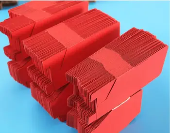50 adet Kırmızı Kağıt Hediye Kutusu Düğün Şeker Tatlı Ambalaj Kutuları Çin Tarzı Şanslı Sürpriz Kutusu