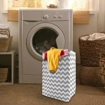 Katlanabilir çamaşır sepeti Büyük Kapasiteli Taşıma Kolu ile katlanır çamaşır sepeti Kreş Yatak Odası Ev Oturma Odası Yurt