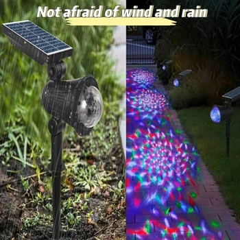 Güneş yolu ışıkları parlak RGB renk değiştirme Sıcak Beyaz Açık Su Geçirmez Bahçe Lambası Enerjili peyzaj yol kenarı ışıkları Yard için