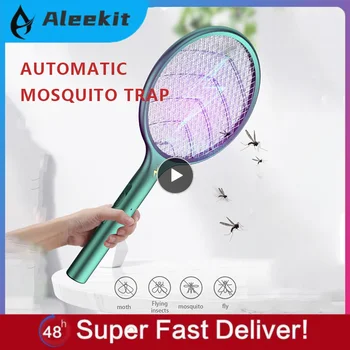 Elektrikli sineklik Sivrisinek Katili Lamba 3 İn 1 USB Şarj Edilebilir Yaz sineklik Sinek sineklik tuzağı Sinekler Böcek
