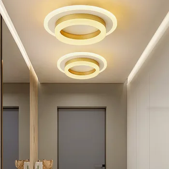 38W 24W Yaratıcı LED tavan ışık oturma odası yatak odası koridor iç koridor tavan lambaları fikstür balkon dekor ev