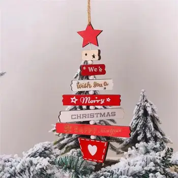 Yaratıcı Dayanıklı Noel Ağacı Kolye Noel Süslemeleri Ev İçin Zarif Kolye Noel Dekoratif Aksesuarları Hediye