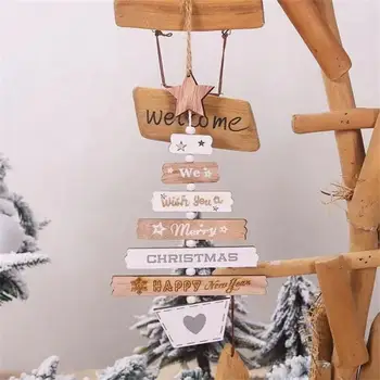 Yaratıcı Dayanıklı Noel Ağacı Kolye Noel Süslemeleri Ev İçin Zarif Kolye Noel Dekoratif Aksesuarları Hediye