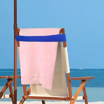 Plaj Havlusu Klipleri Bantları Cruise Havlu Klipleri Silikon kauçuk Bantlar Plaj Temel Hafif Ve Taşınabilir Geniş Uygulamalar