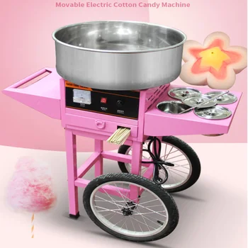 Elektrikli Pamuk pamuk şeker Makinesi Yüksek Kaliteli Şeker İpi Tatlı pamuk şeker makinesi Sepeti