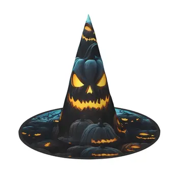 Kabak İlginç Dekorasyon cadı şapkası Cadılar Bayramı cadı şapkası Çocuklar İçin Parti Dekor Malzemeleri Açık Ağaç Asılı Süsleme
