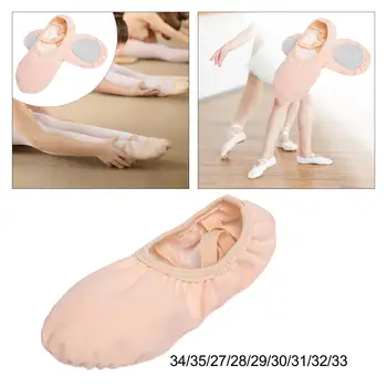 Kadın Dans Ayakkabıları Bale Dans Ayakkabıları Elastik dans ayakkabıları Yoga Yumuşak Taban Hafif, Bale Dans Terlik, balerin ayakkabıları