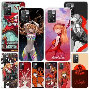 Anime E-Evangelions Asuka Telefon Kılıfı için Xiaomi Redmi 12 12C 10 10A 10C 10X9 9A 9C 9T 8 8A 7 7A 6 6A S2 K20 Pro K40 Benzersiz Kapak