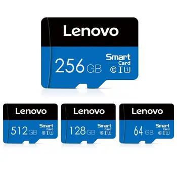 Orijinal Lenovo 64GB/128GB/256GB/512GB / 1024GB Lenovo Hafıza Kartı sürücüsüz Yüksek Hızlı SD Kart TF Flash Depolama Kartı