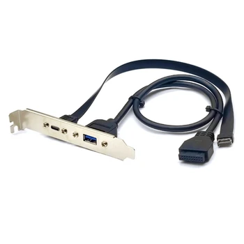 Tip-C Tipi Dişi Kablo Hızlı Veri Aktarım Gücü ile USB3.2 Portunu Genişletin