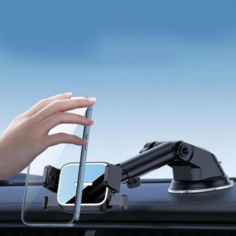 Sipariş Araba telefon tutucu yuvası cep telefonu yuvası araba dashboard ve  ön cam i̇çin evrensel arabalar i̇çin 360 dönebilen cep telefonu tutucu - İç  Aksesuarlar \